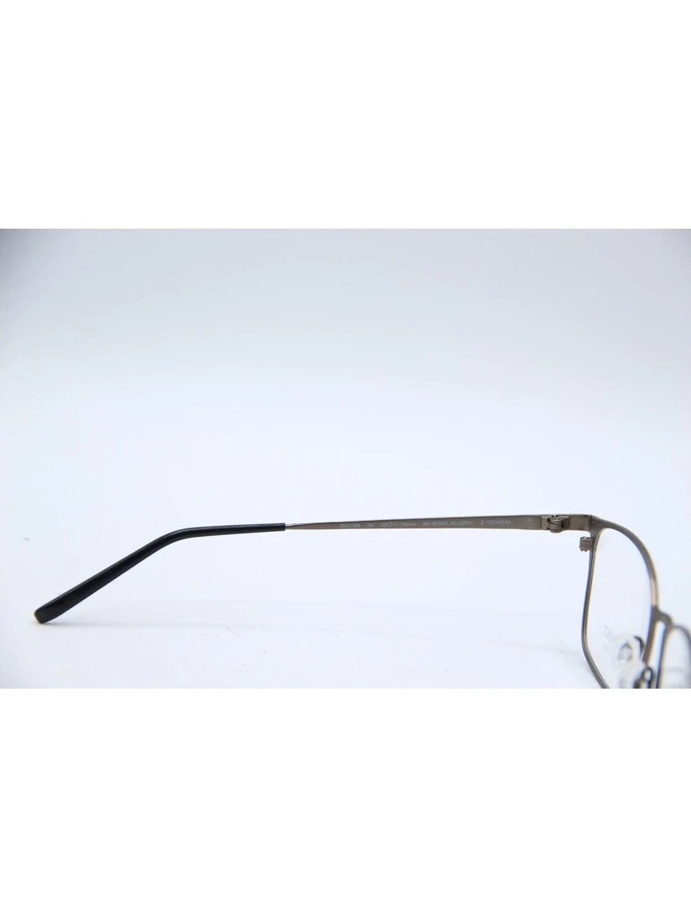 Charmant Titanium Perfection Ch11454 Bk Black Authentic Eyeglasses 52-17